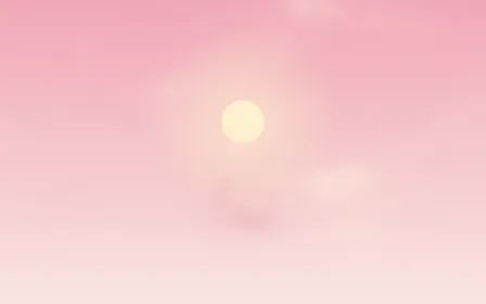Candy Evening — colourful red and beige cloud background