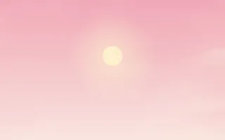 Candy Evening III — colourful red and beige cloud background, variation III