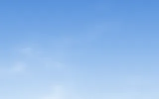Cornflower Day II — colourful blue and white cloud background, variation II