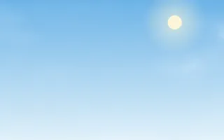 Cotton Noon III — light blue and white cloud background, variation III