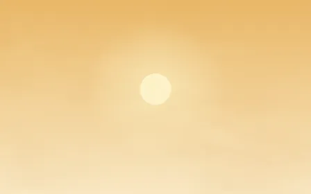 Dawn Gold Rim — colourful orange and beige cloud background