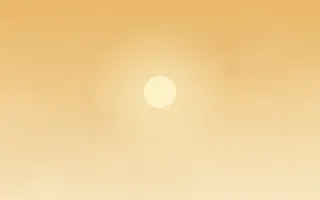 Dawn Gold Rim II — colourful orange and beige cloud background, variation II