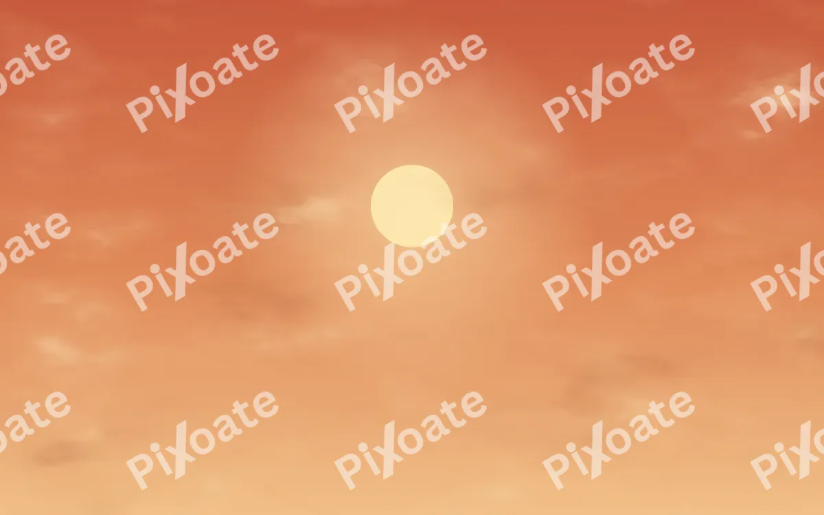 Ember Horizon — colourful orange cloud background