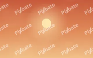 Ember Horizon — colourful orange cloud background
