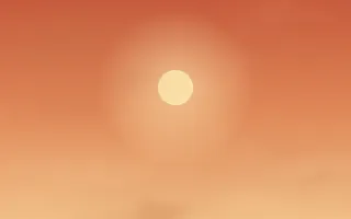 Ember Horizon III — colourful orange cloud background, variation III