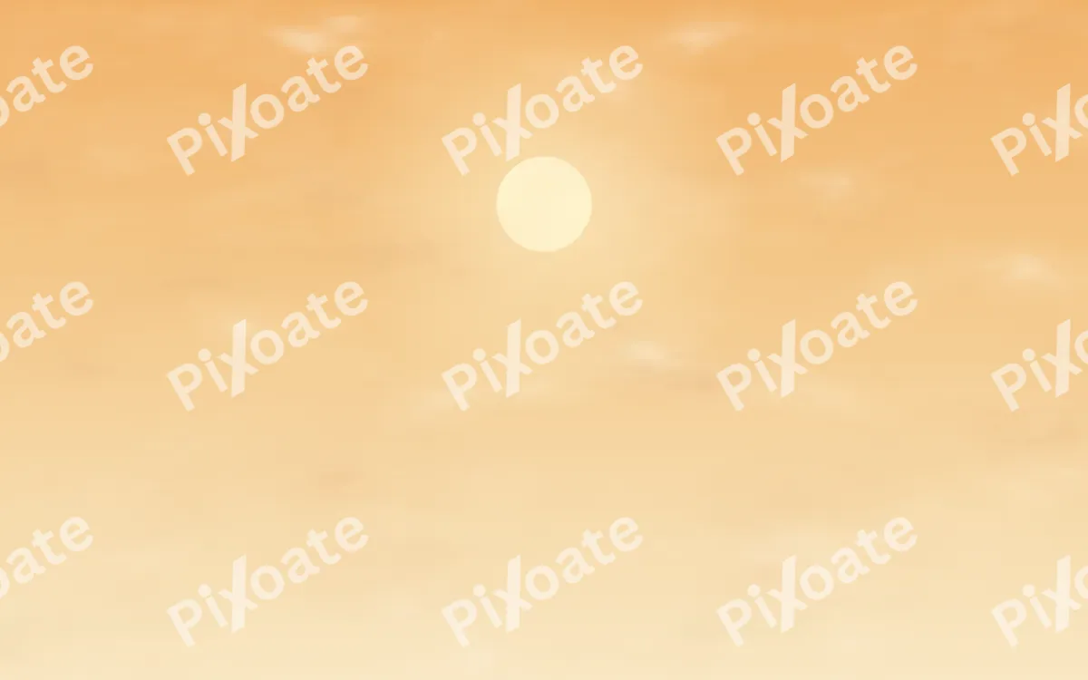 Golden Cumulus — colourful orange and beige cloud background