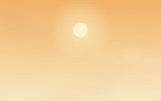 Golden Cumulus II — colourful orange and beige cloud background, variation II