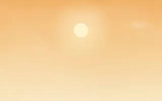 Golden Cumulus III — colourful orange and beige cloud background, variation III