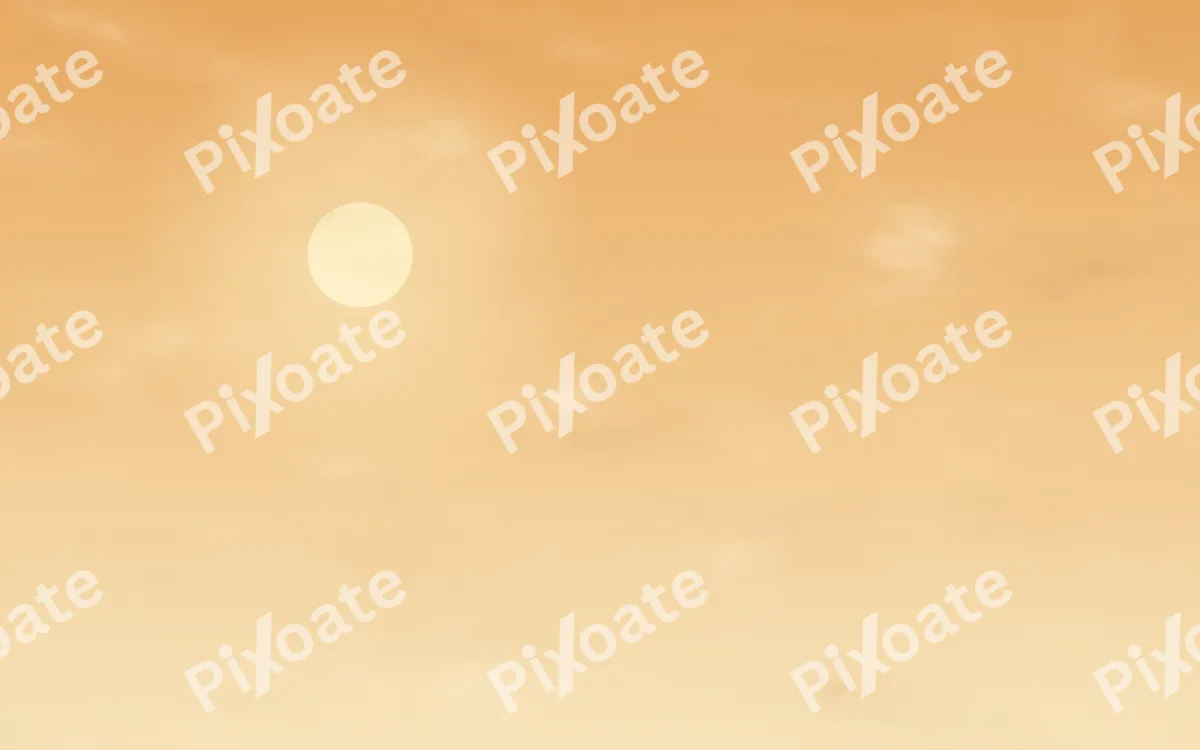 Honey Dusk — colourful orange and beige cloud background