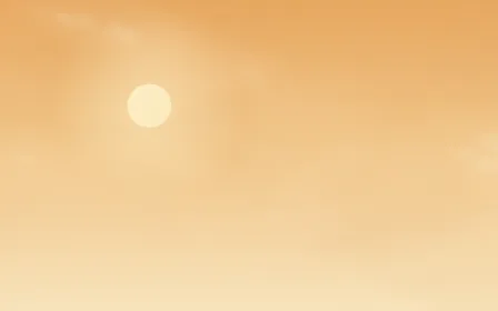Honey Dusk — colourful orange and beige cloud background