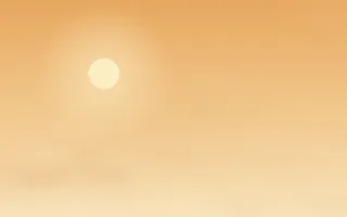 Honey Dusk III — colourful orange and beige cloud background, variation III