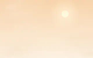 Melon Morning — light orange and beige cloud background