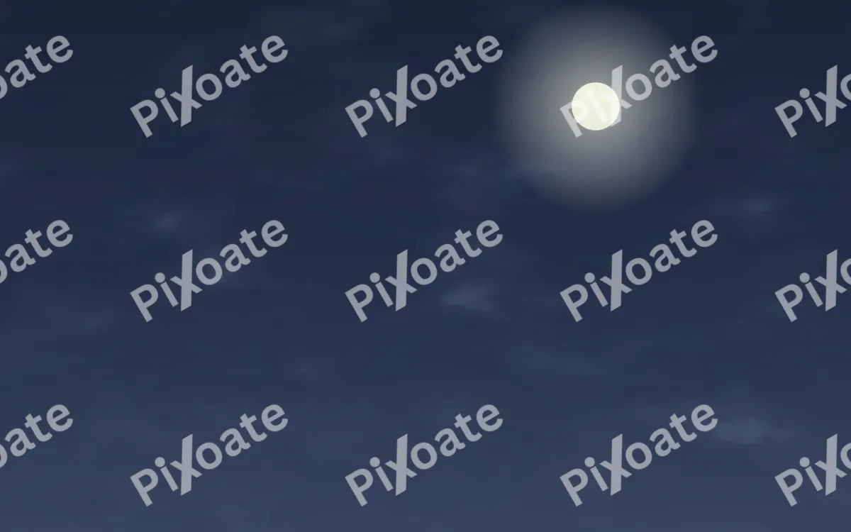 Moonlit Clouds — dark blue cloud background