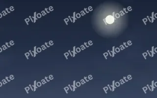 Moonlit Clouds — dark blue cloud background