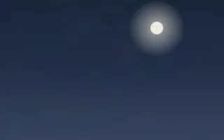 Moonlit Clouds III — dark blue cloud background, variation III