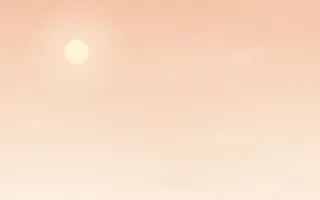 Peach Drift II — light orange and beige cloud background, variation II