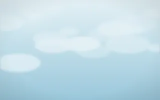 Cumulus Window — light blue and green cloud background