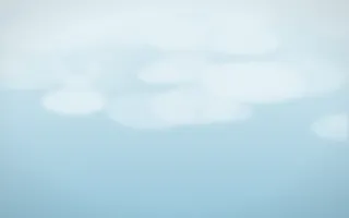 Cumulus Window XI — light blue and green cloud background, variation XI