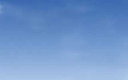 Sailor Sky — colourful blue and white cloud background