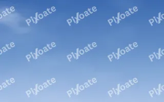Sailor Sky II — colourful blue and white cloud background, variation II