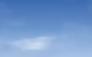Sailor Sky III — colourful blue and white cloud background, variation III