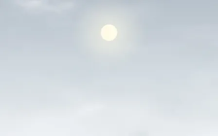 Silver Lining — light blue and white cloud background
