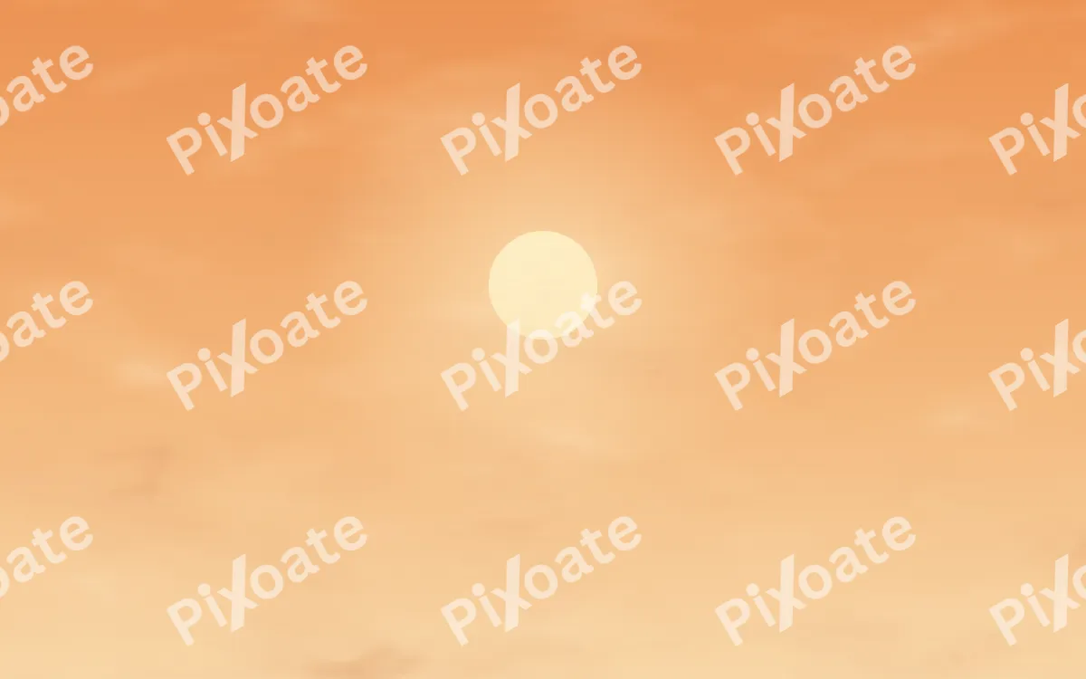 Tangerine Dusk — colourful orange and beige cloud background