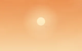 Tangerine Dusk — colourful orange and beige cloud background
