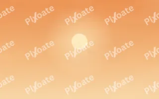 Tangerine Dusk — colourful orange and beige cloud background