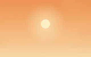 Tangerine Dusk II — colourful orange and beige cloud background, variation II