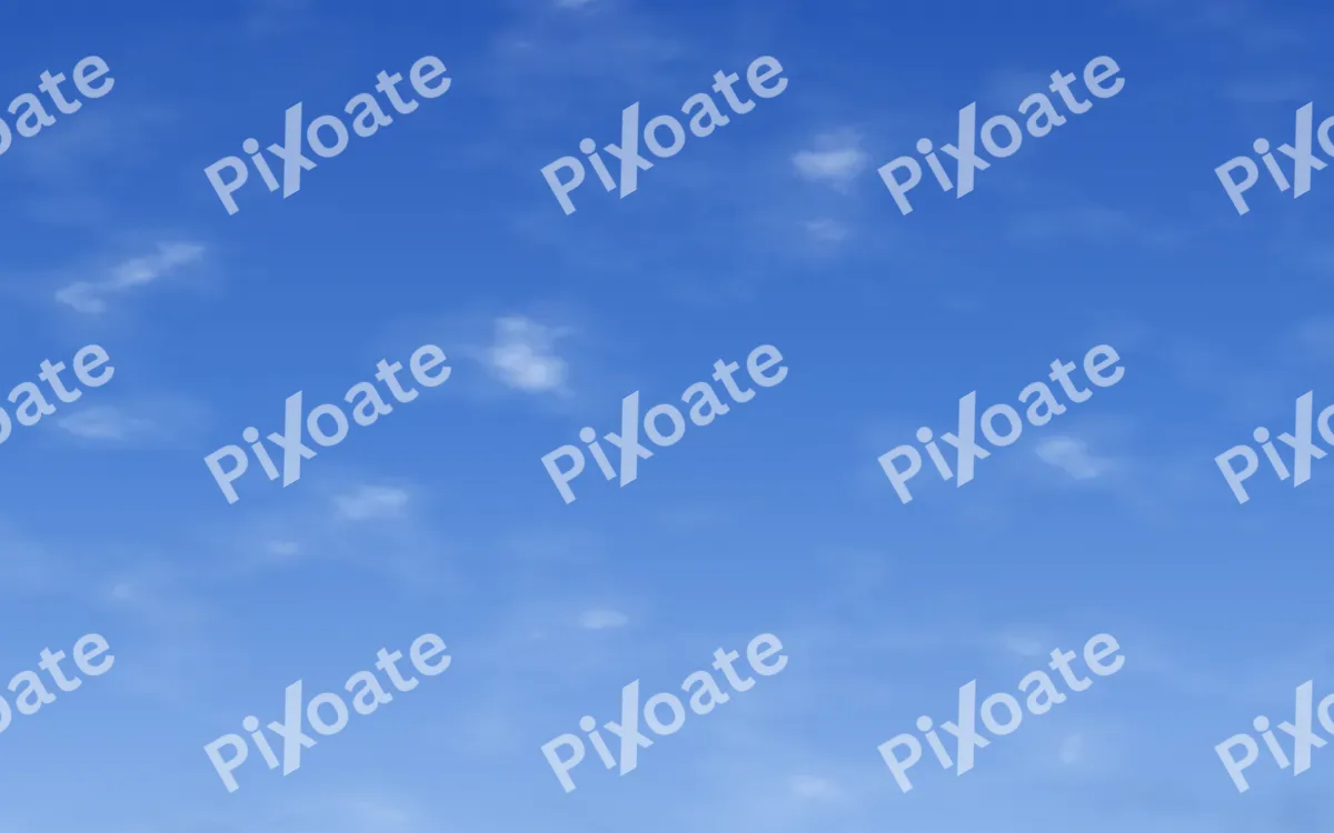 Ultramarine Noon — colourful blue and white cloud background