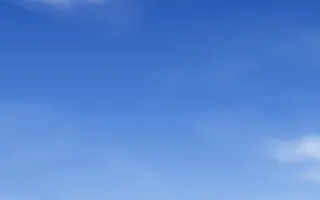 Ultramarine Noon II — colourful blue and white cloud background, variation II