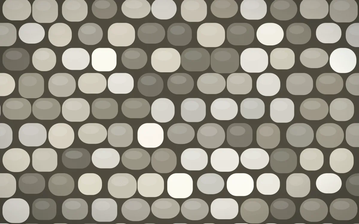 Athens Marble Cobblestone — colourful yellow and brown cobblestone background