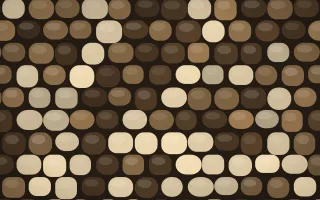 Bamako Earth Cobblestone — dark brown cobblestone background