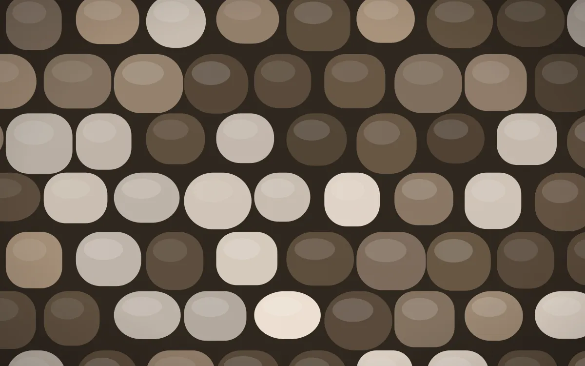Brooklyn Loft Grand Setts — dark orange and brown cobblestone background