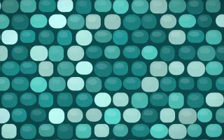 Cancún Surf Cobblestone — colourful teal cobblestone background