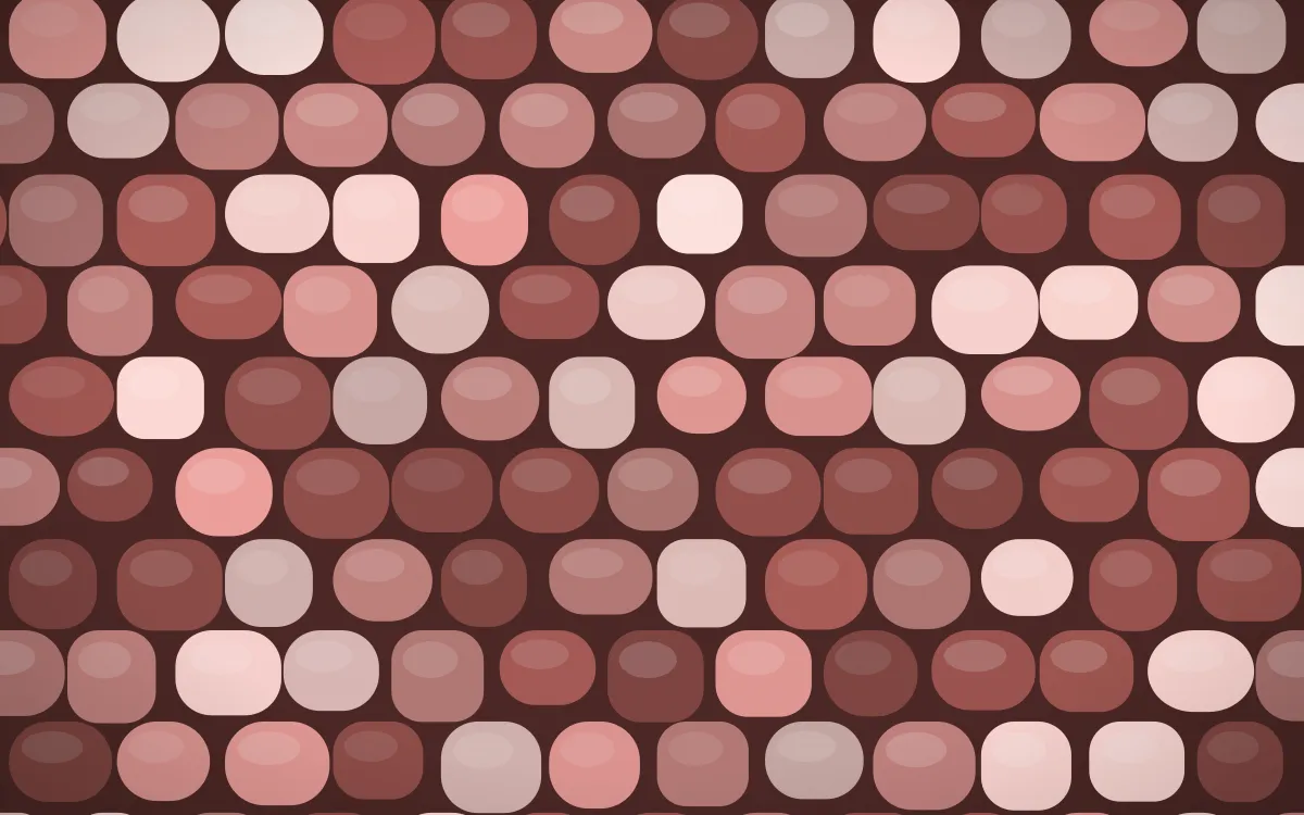 Cape Protea Cobblestone — colourful red cobblestone background