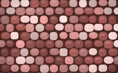 Cape Protea Cobblestone — colourful red cobblestone background