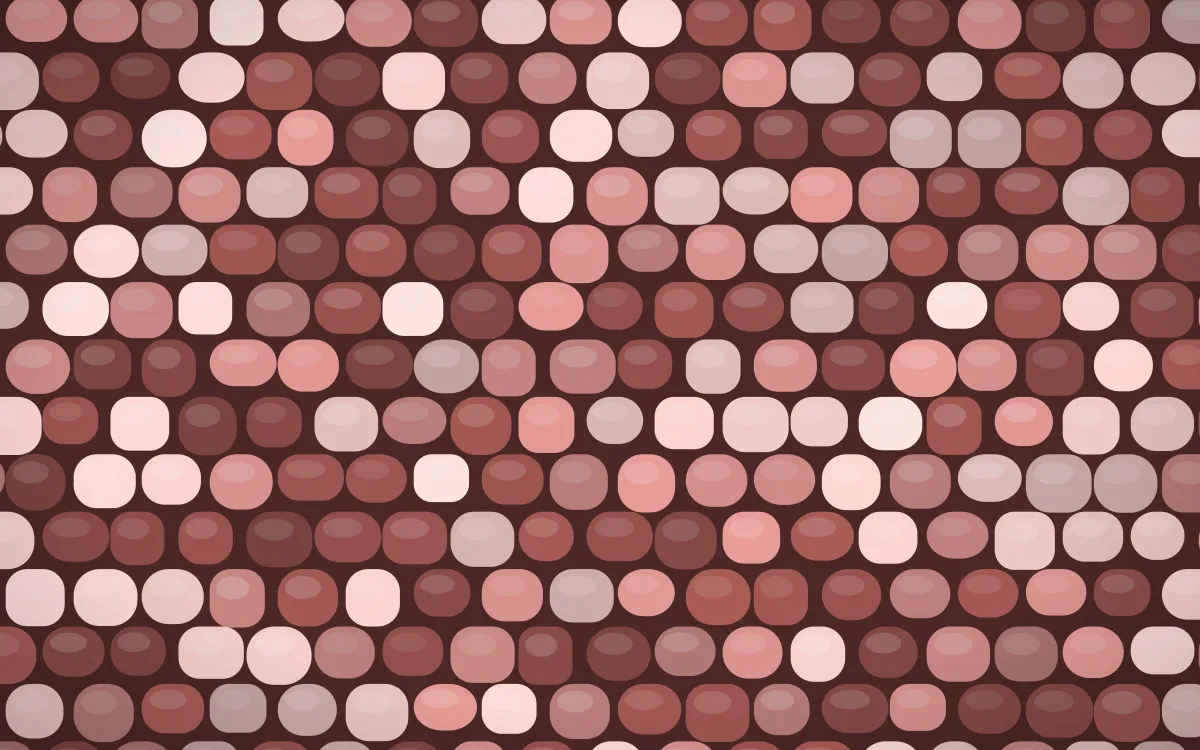 Cape Protea Petite Cobbles — colourful red cobblestone background