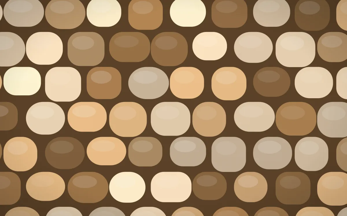 Cappadocia Grand Setts — colourful orange and brown cobblestone background