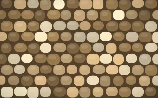 Cotswold Stone Cobblestone — colourful orange and brown cobblestone background