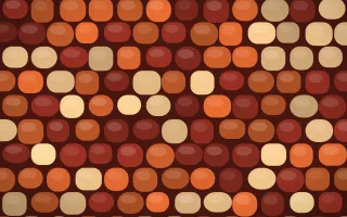 Cusco Weave Cobblestone — colourful orange and red cobblestone background