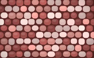Damascus Rose Cobblestone — colourful red cobblestone background