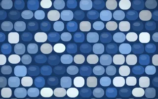 Delft Blue Cobblestone — colourful blue cobblestone background