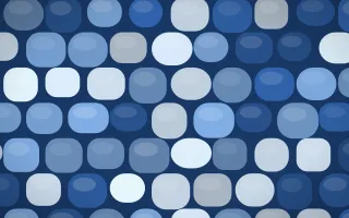 Delft Blue Grand Setts — colourful blue cobblestone background