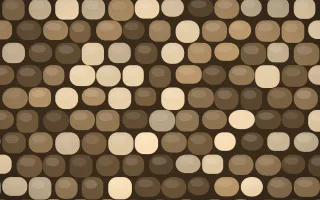 Desert Oud Cobblestone — dark orange and brown cobblestone background