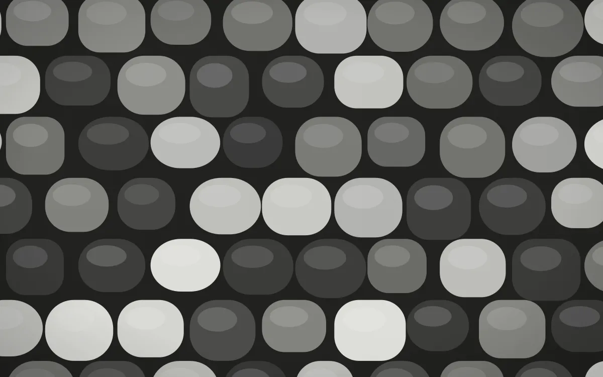 Edo Charcoal Grand Setts — dark grey cobblestone background