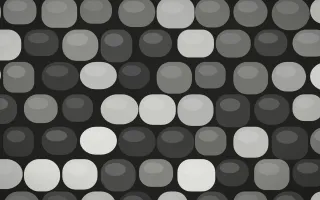 Edo Charcoal Grand Setts — dark grey cobblestone background