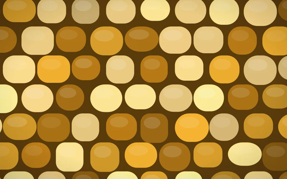 Fes Saffron Grand Setts — colourful gold and brown cobblestone background
