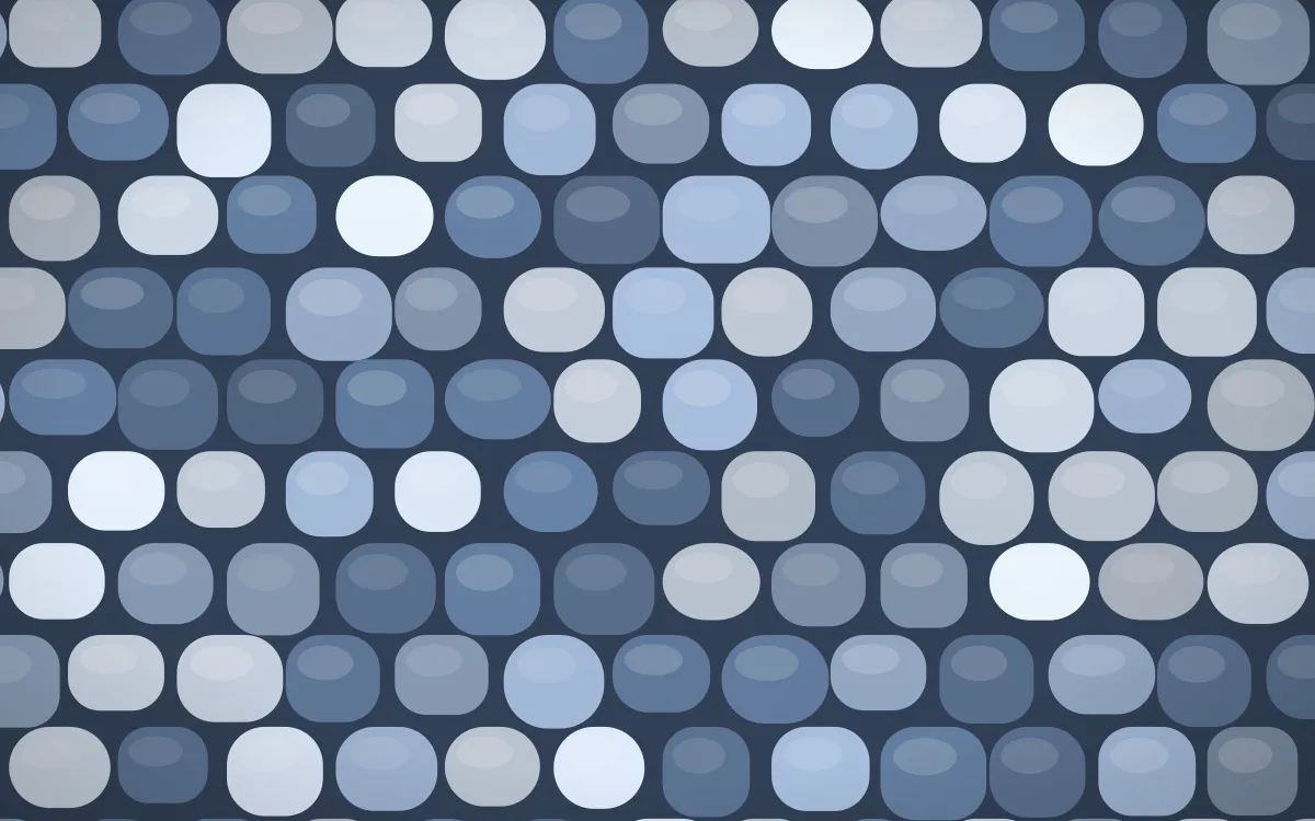 Fuji Mist Cobblestone — colourful blue cobblestone background